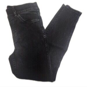 Spanx Black Denim (Pull-on Waist)Skinny Jeans, Medium (6-8)